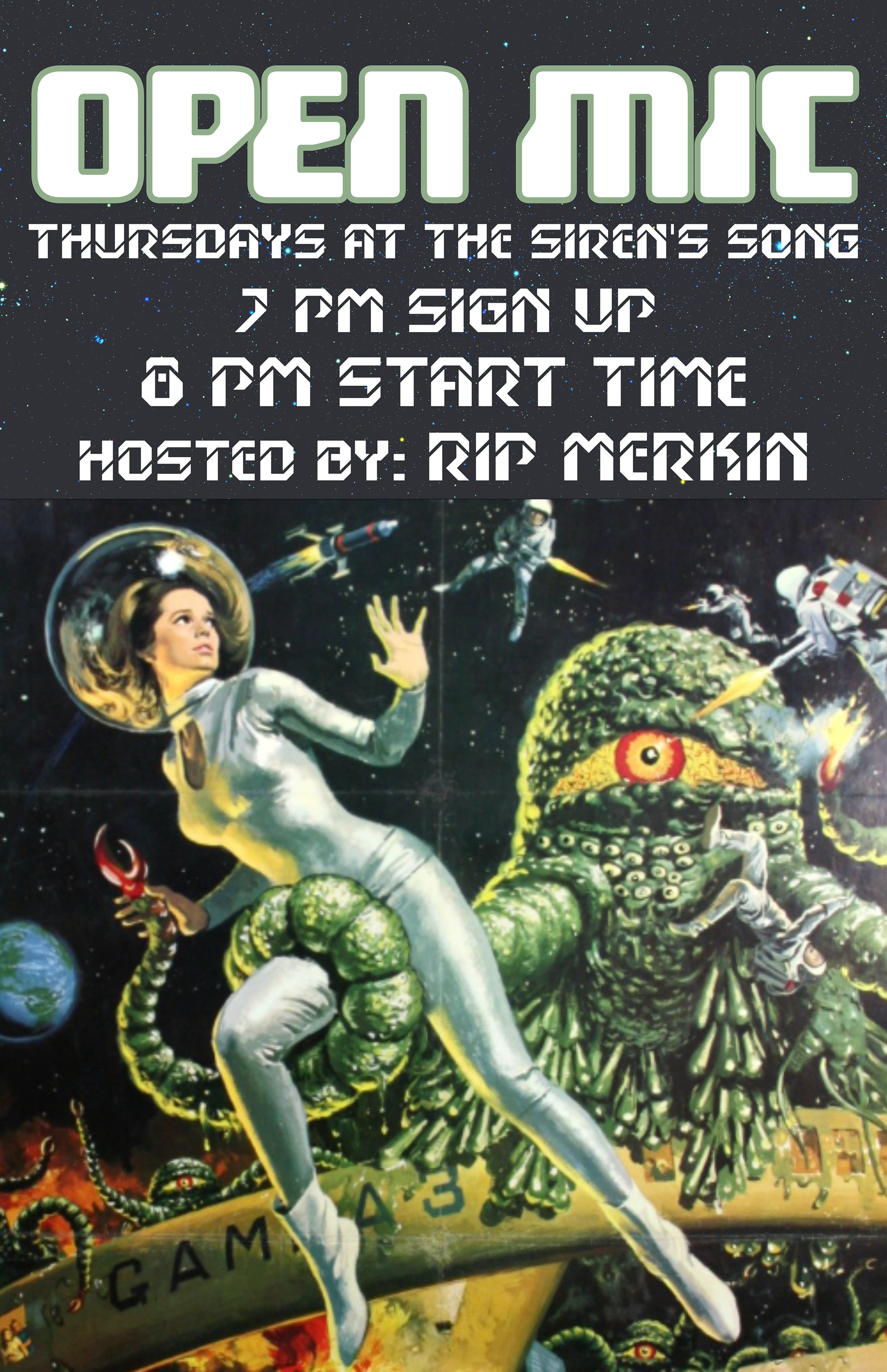 Open Mic Hosted by Rip Merkin