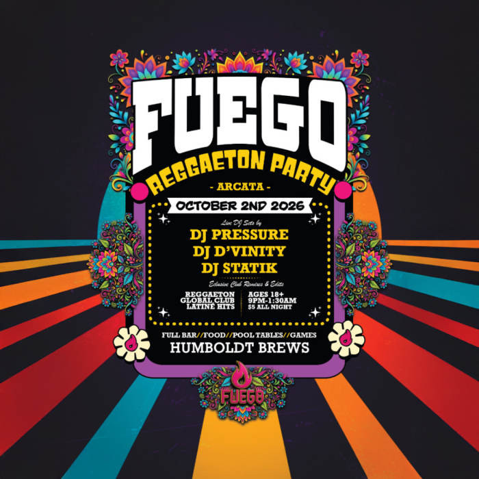 Fuego Reggaeton Party with DJ Pressure, DJ D'Vinity, DJ Statik