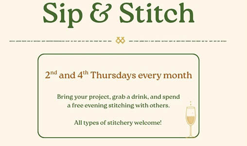 Sip and Stitch