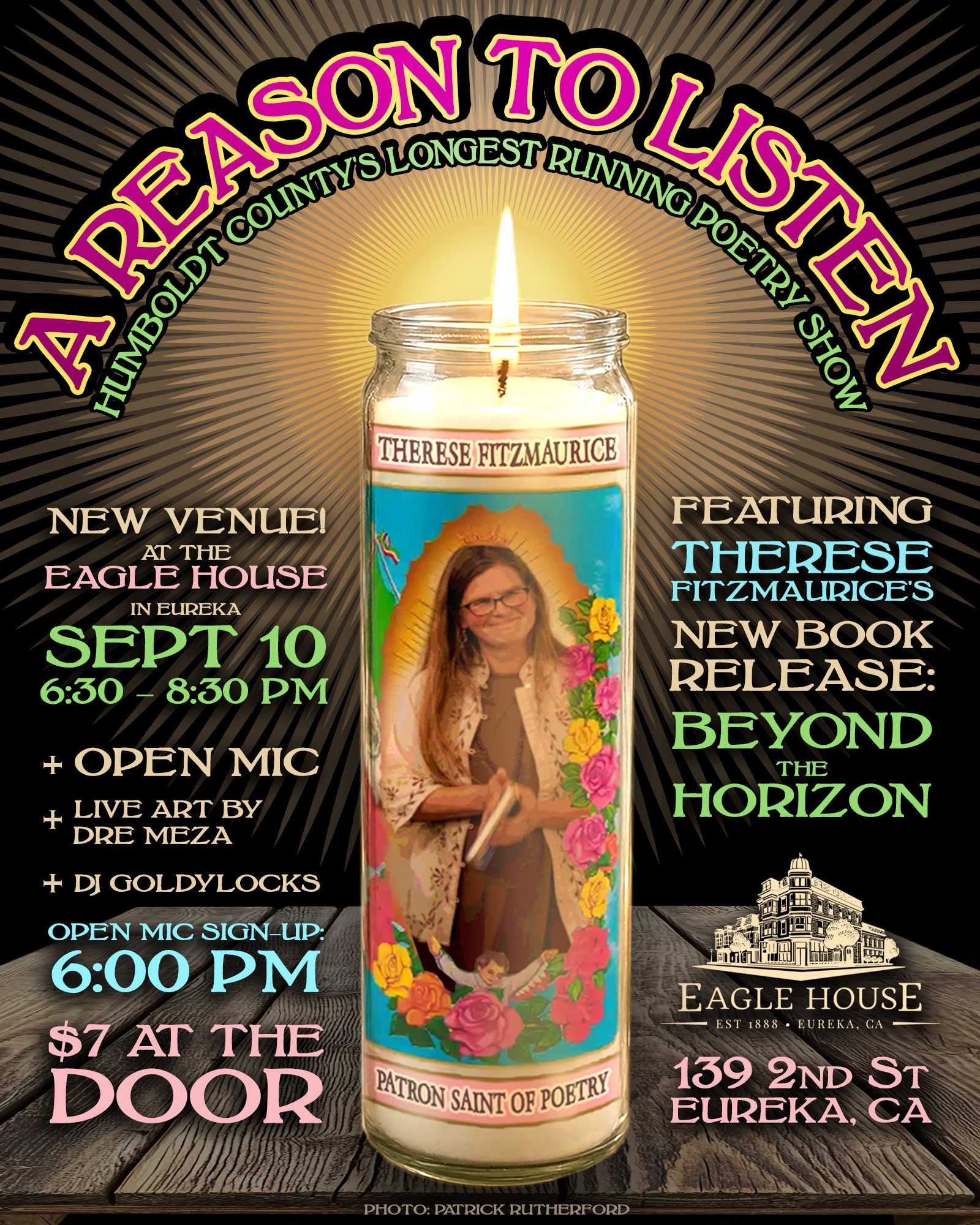 A Reason to Listen September Poetry Show