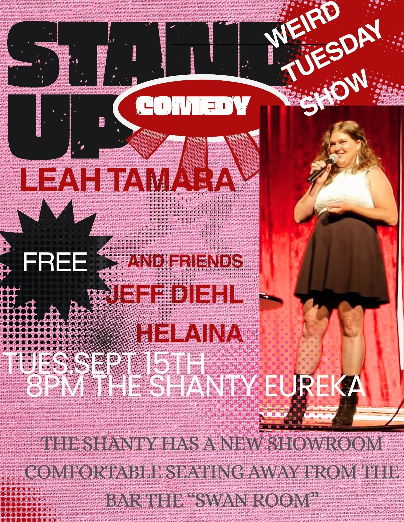 Comedy! - Leah Tamara headlines