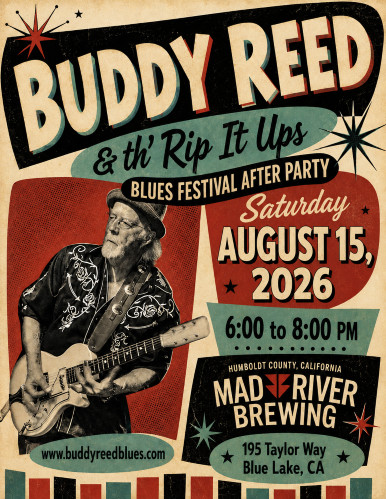 Buddy Reed and th' Rip it Ups Blues Festival After Party