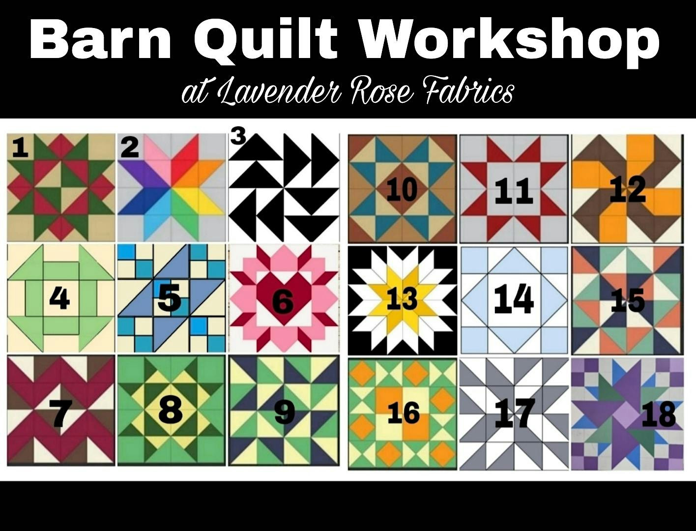 Barn Quilt Workshop