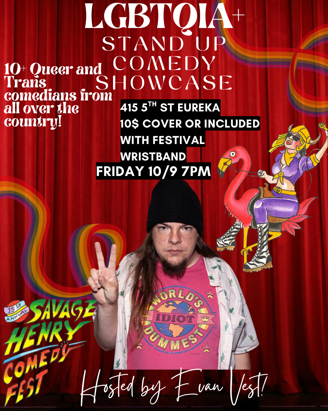 SHCF: LGBTQ Comedian Showcase