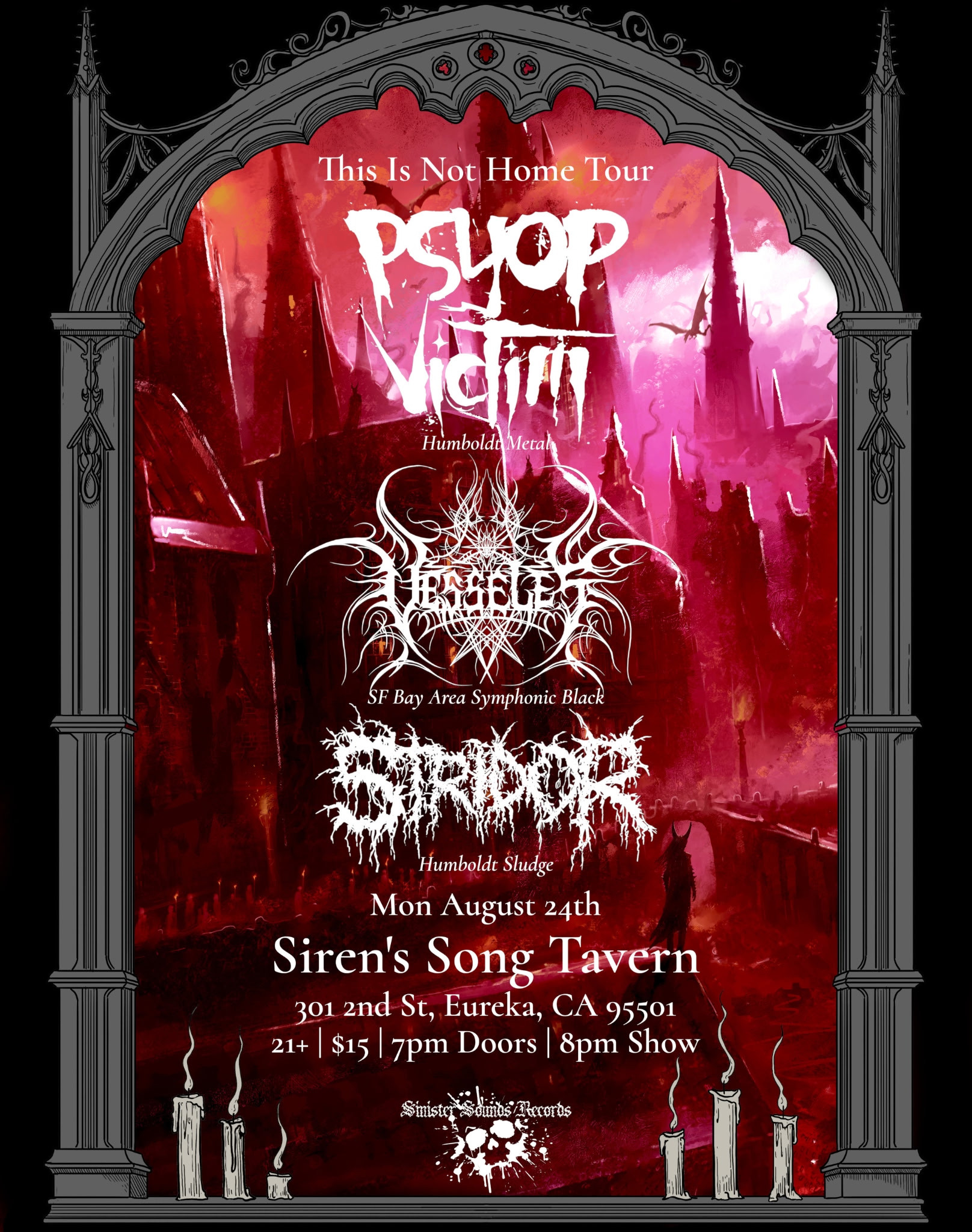 This Is Not Home Tour: Psyop Victim, Vesseles, Stridor