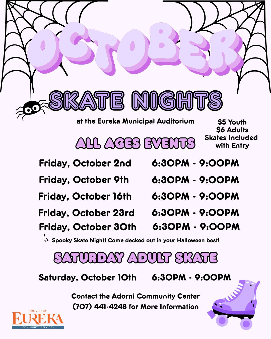 October Skate Nights!