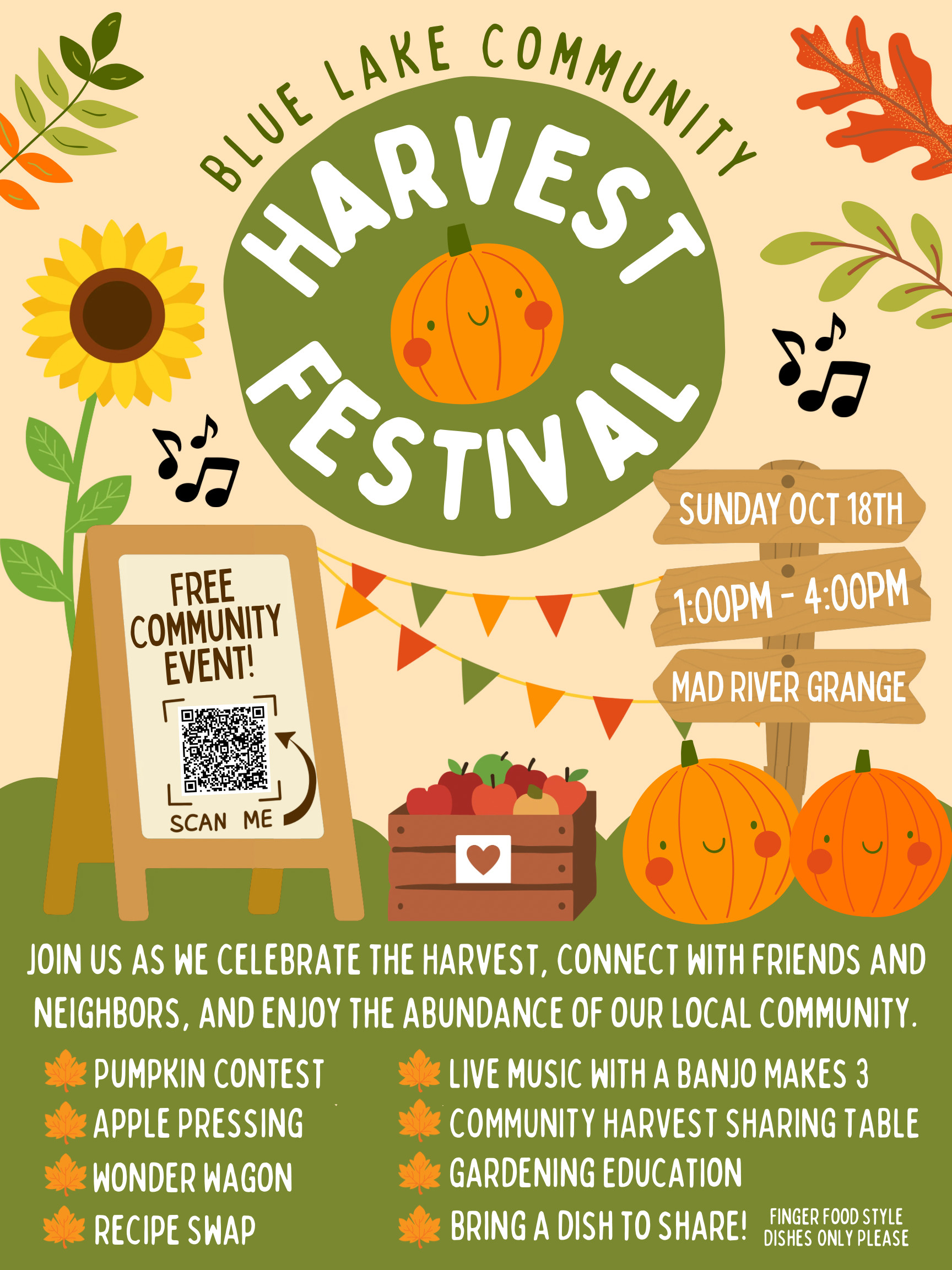 Blue Lake Community Harvest Festival