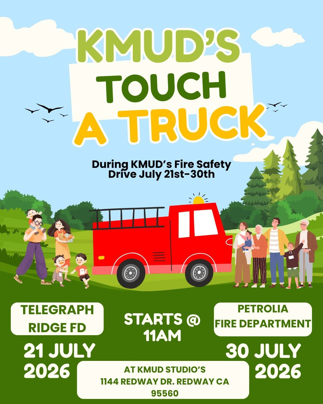 KMUD Touch a Truck