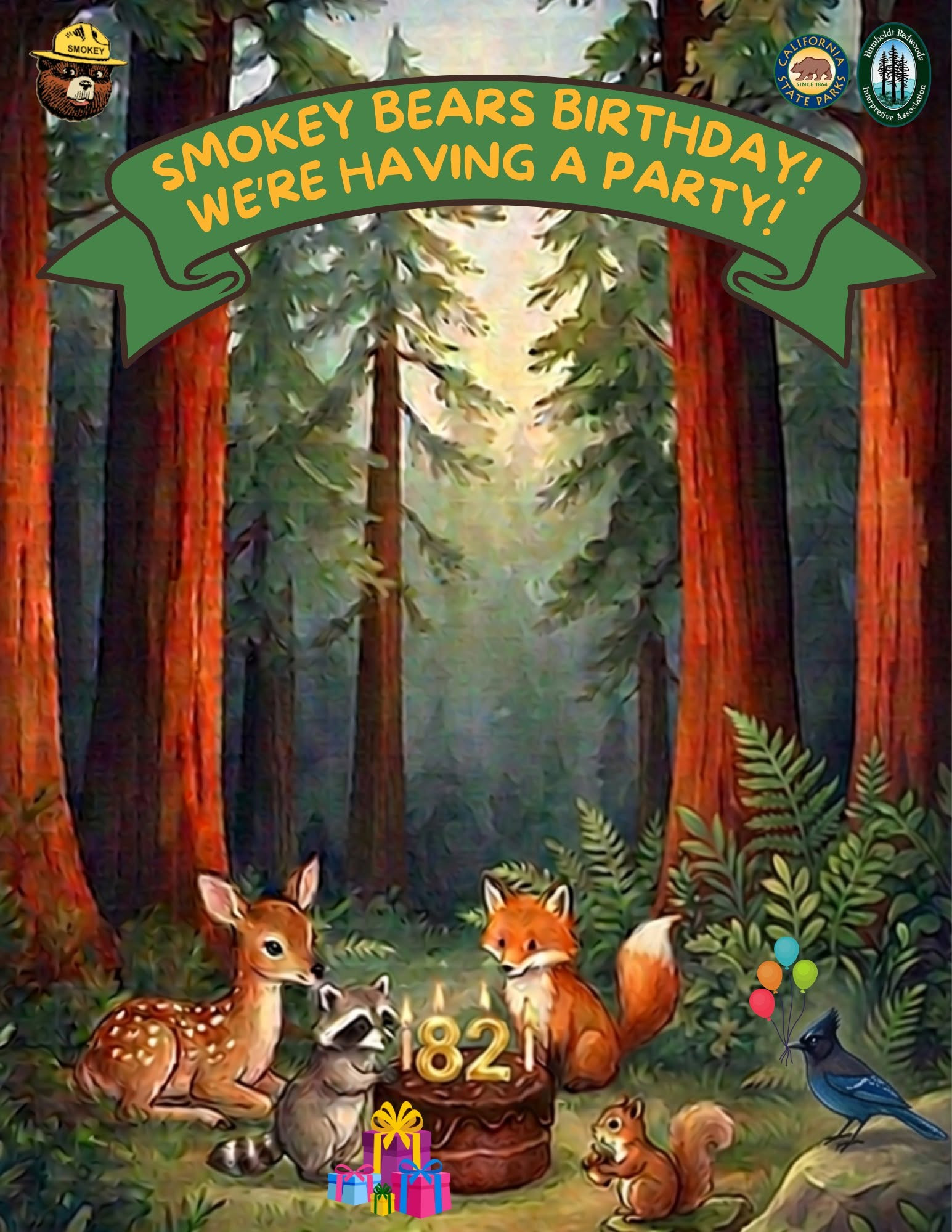 Smokey Bear Birthday Party!