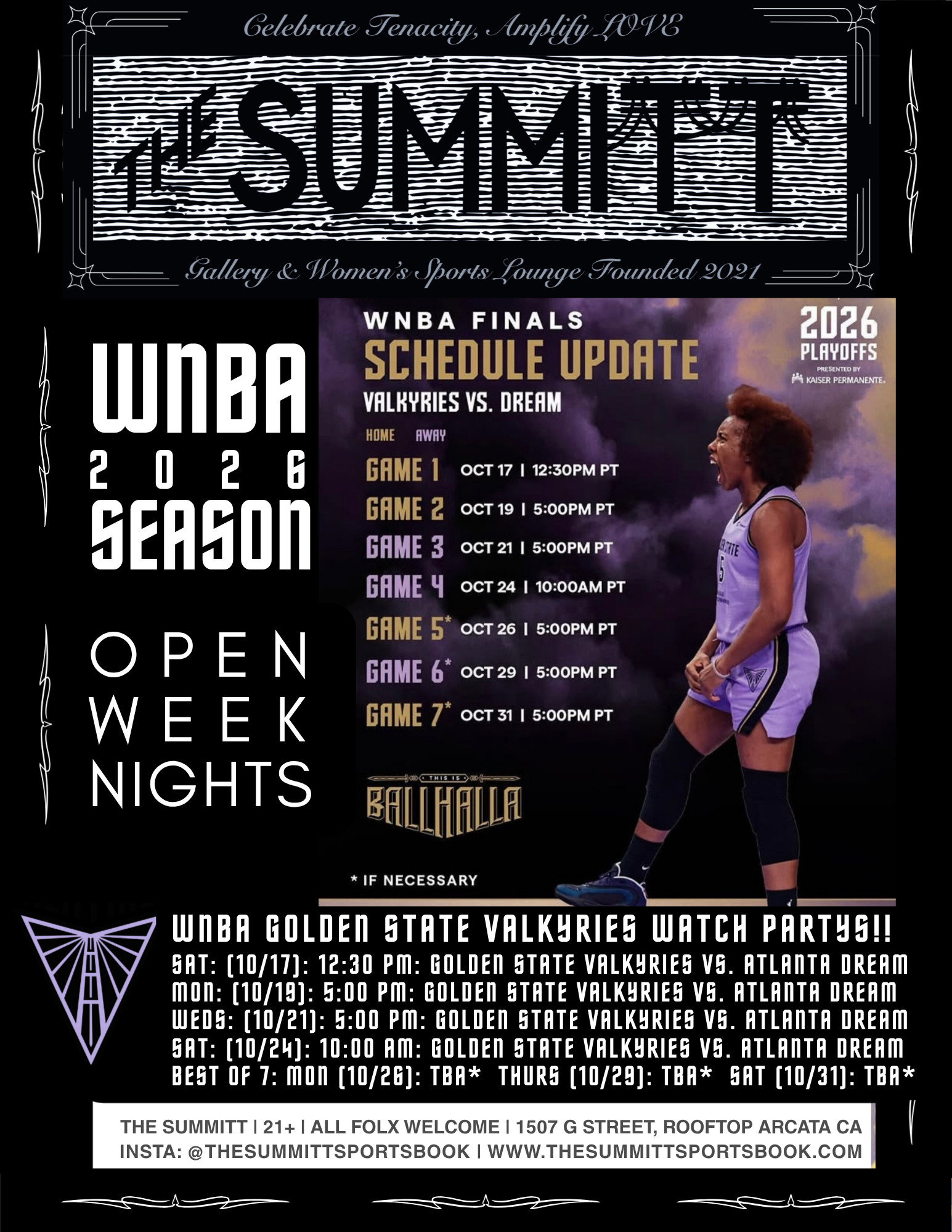 WNBA Finals & Golden State Valkyries Watch Party