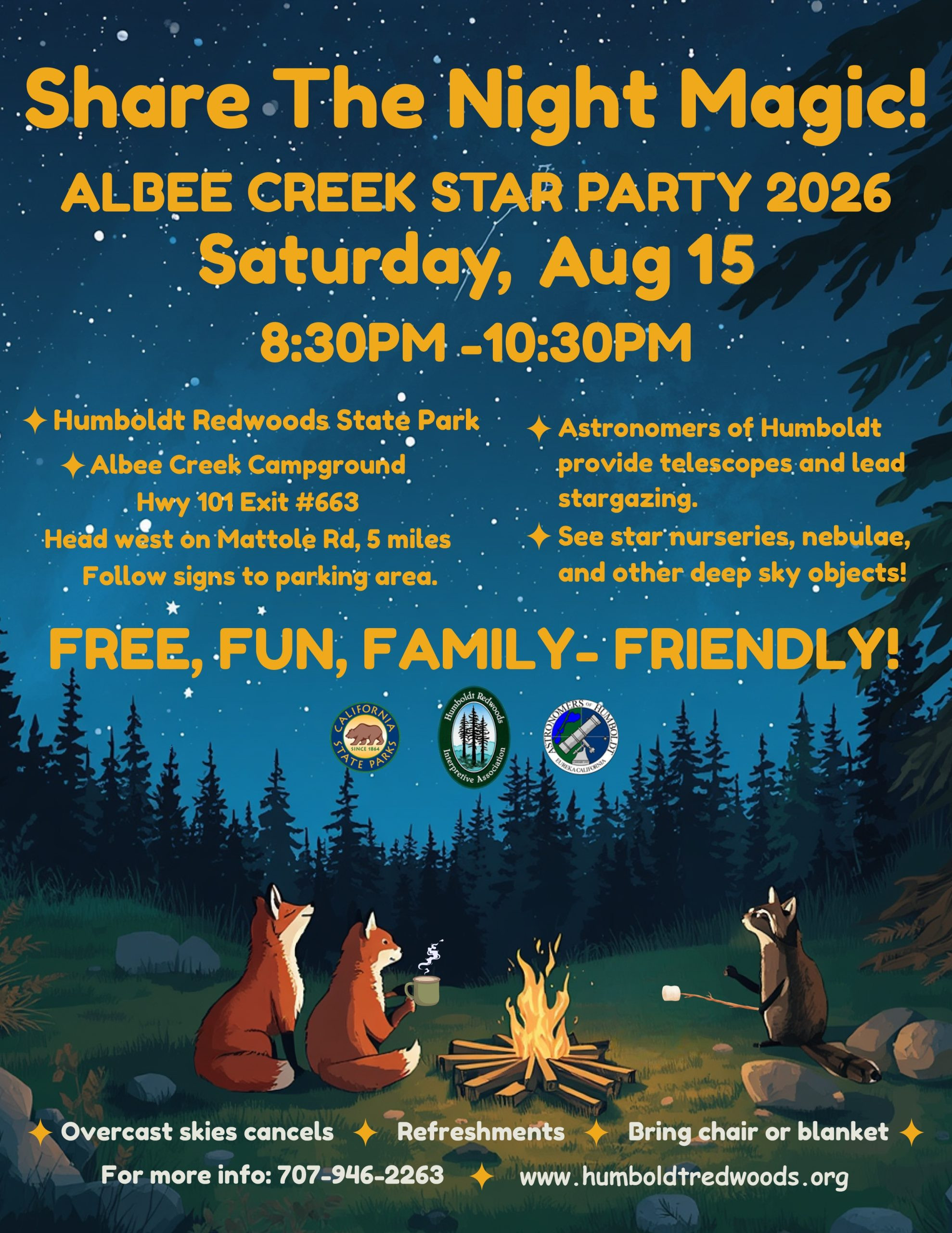Share the Night Magic! Albee Creek Star Party 2026