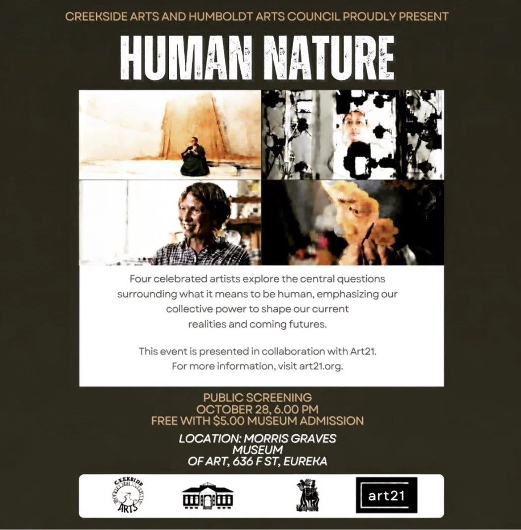 Art 21 Screening of Human Nature, in Collaboration with Creekside Arts