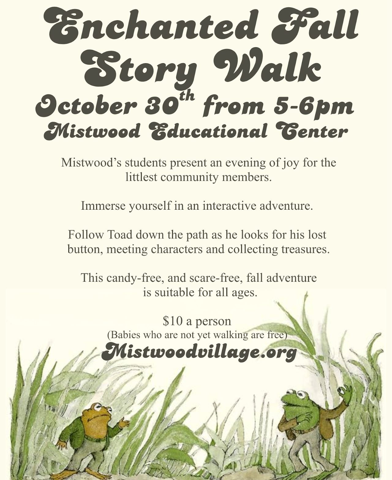 Mistwood's Enchanted Fall Story Walk