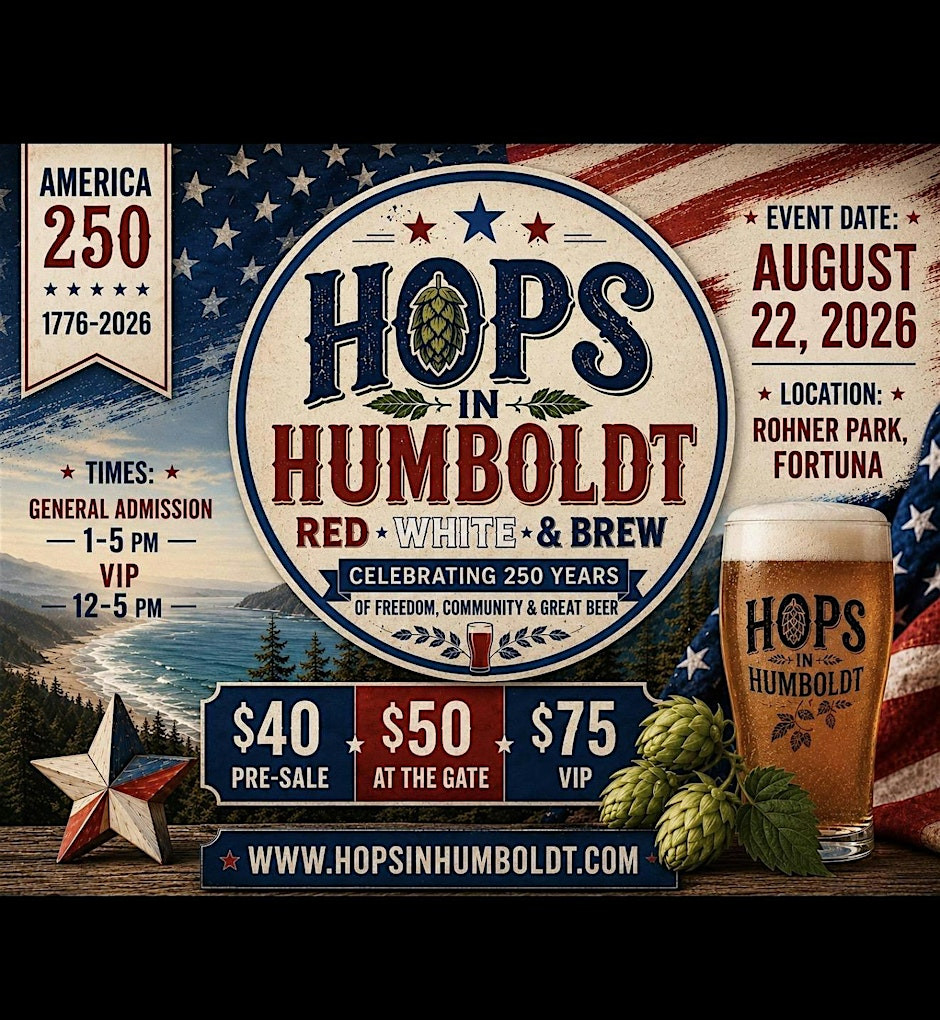 Hops in Humboldt 2026