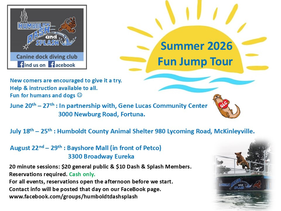 Humboldt Dash & Splash Summer Fun Jump