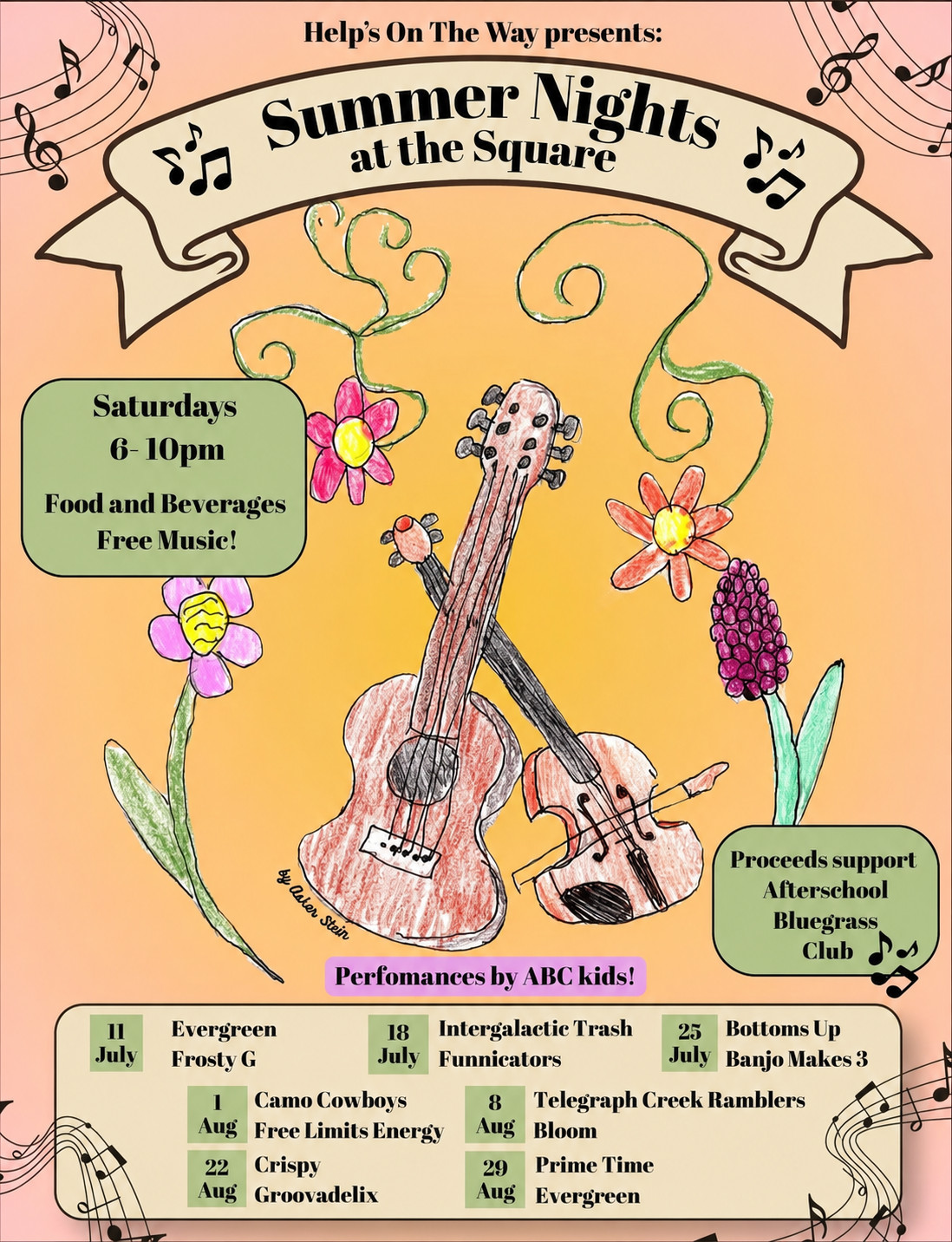 Summer Nights at the Square in Garberville